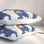Enchanted Fox Moons Pillow Sham Gallery Image 3