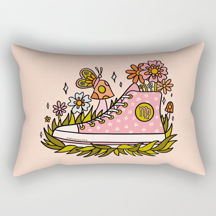 Virgo Sneaker Rectangular Pillow Gallery Image 1