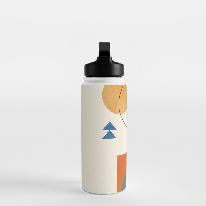 Geometric Color Play 02 Water Bottle Gallery Image 3