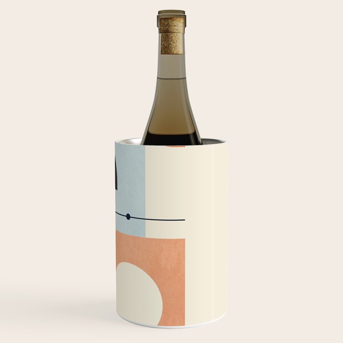 Geometric Color Play 02 Wine Chiller Gallery Image 3