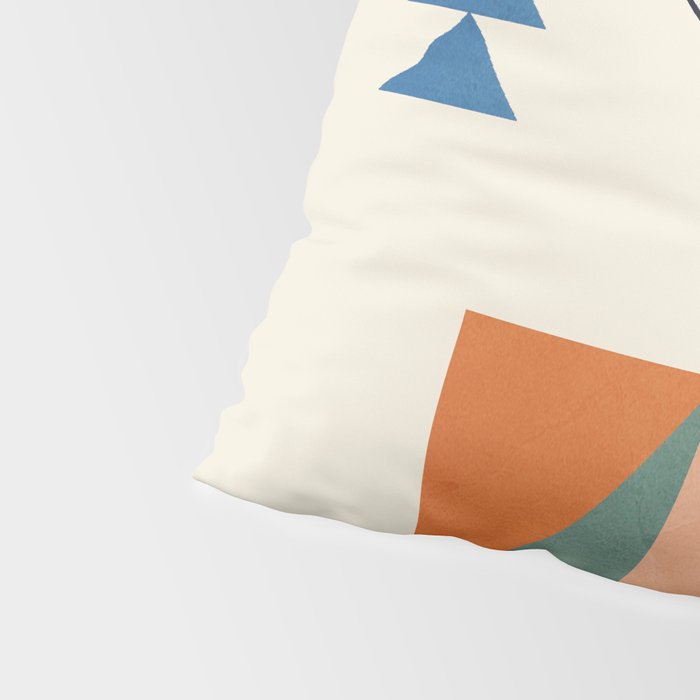 Geometric Color Play 02 Pillow Sham Gallery Image 4