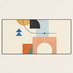 Geometric Color Play 02 Desk Mat Gallery Image 3