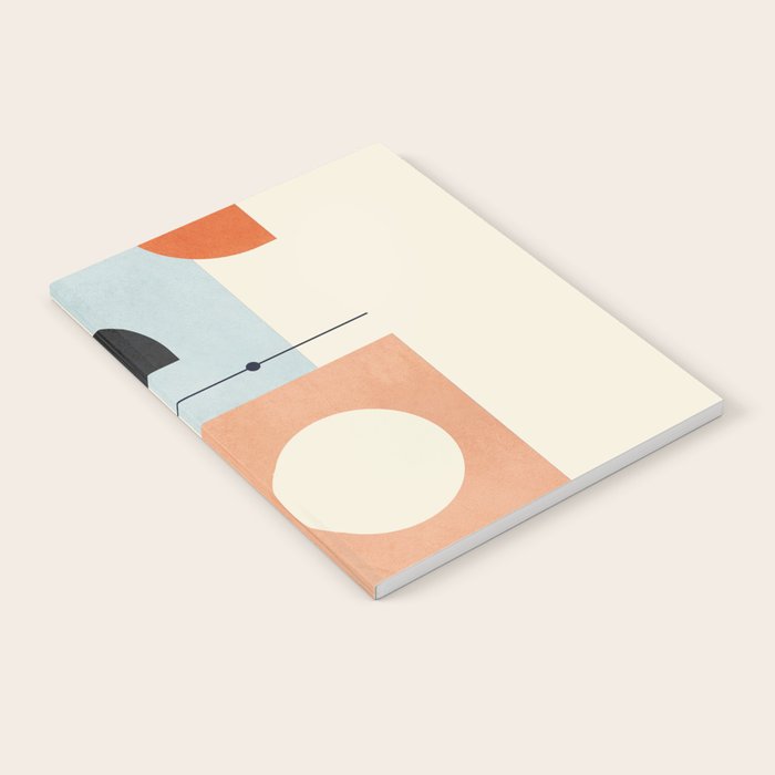 Geometric Color Play 02 Notebook Gallery Image 2