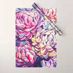 Peonies Wrapping Paper Gallery Image 1