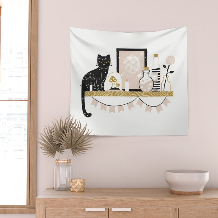 Magical Little Shelf Wall Tapestry Gallery Image 2