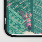 Creatures of the Forest in Springtime (Cute Yetis Hiding Whimsical Nature Art) Laptop Sleeve Gallery Image 3