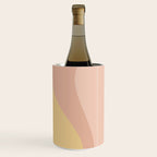 Abstract Color Waves - Neutral Pastel Wine Chiller Gallery Image 3