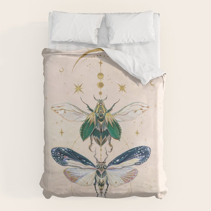 Moon insects Duvet Cover Gallery Image 6