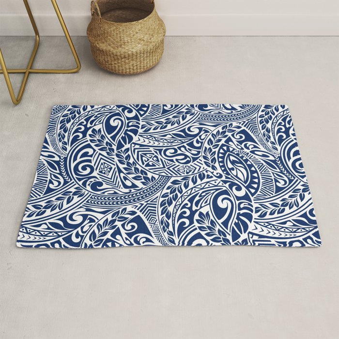 Hawaiian Tribal Pattern III Rug Gallery Image 1