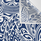 Hawaiian Tribal Pattern III Wall Tapestry Gallery Image 3