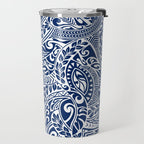 Hawaiian Tribal Pattern III Travel Mug Gallery Image 2