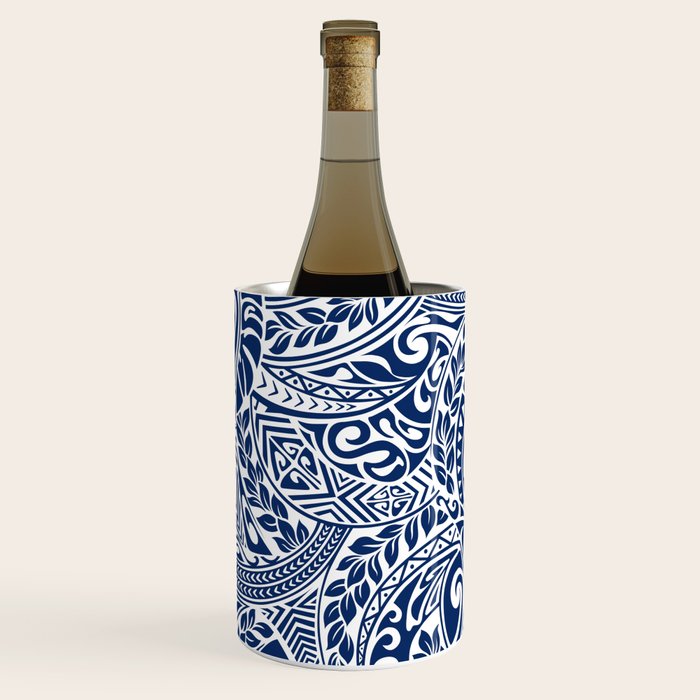 Hawaiian Tribal Pattern III Wine Chiller Gallery Image 1