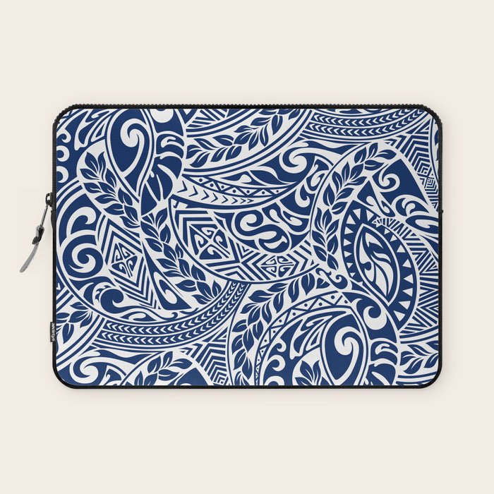 Hawaiian Tribal Pattern III Laptop Sleeve Gallery Image 1