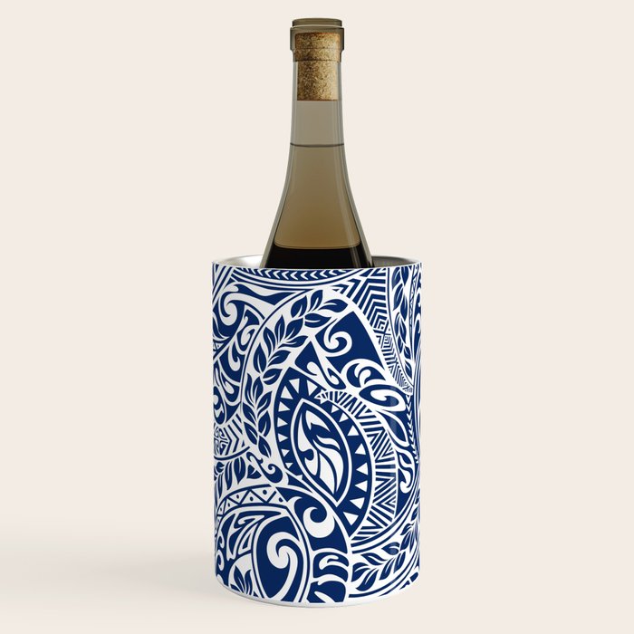 Hawaiian Tribal Pattern III Wine Chiller Gallery Image 3