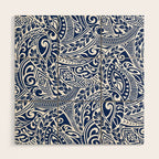 Hawaiian Tribal Pattern III Wood Wall Art Gallery Image 1