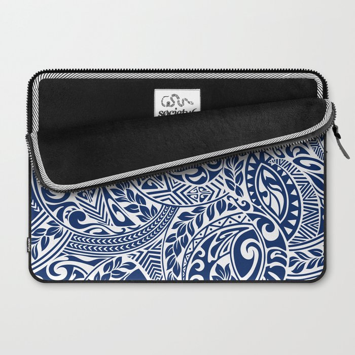 Hawaiian Tribal Pattern III Laptop Sleeve Gallery Image 2