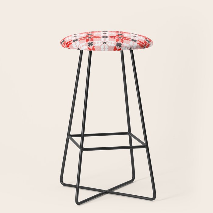 Christmas Quilt - pattern no2 Stool Gallery Image 1