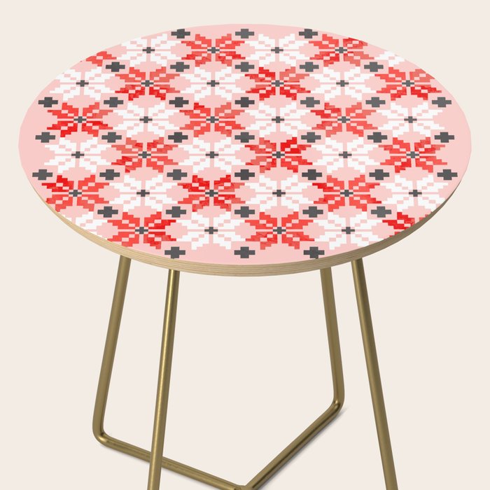 Christmas Quilt - pattern no2 Side Table Gallery Image 2