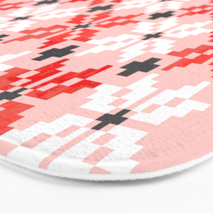 Christmas Quilt - pattern no2 Bath Mat Gallery Image 3