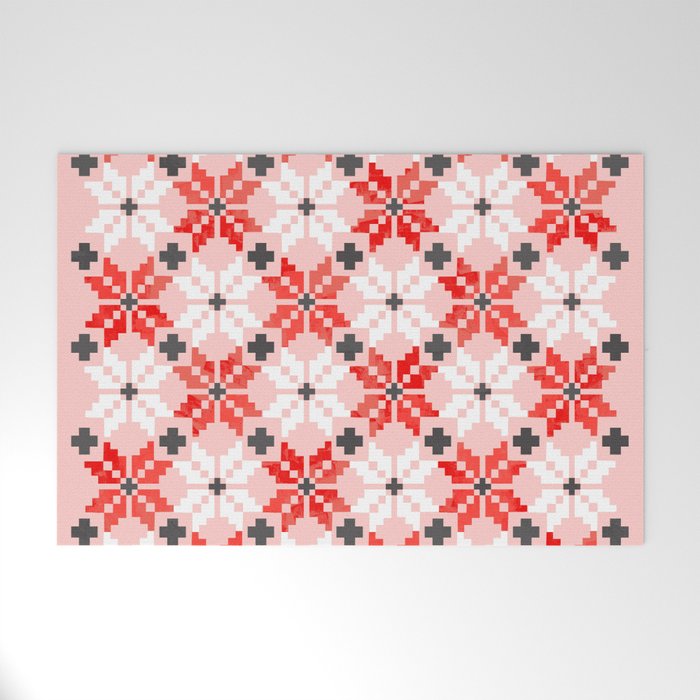 Christmas Quilt - pattern no2 Welcome Mat Gallery Image 1