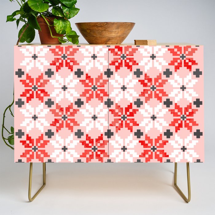 Christmas Quilt - pattern no2 Credenza Gallery Image 1