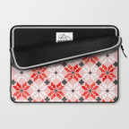 Christmas Quilt - pattern no2 Laptop Sleeve Gallery Image 2