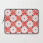 Christmas Quilt - pattern no2 Laptop Sleeve Gallery Image 1