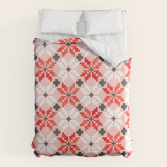 Christmas Quilt - pattern no2 Duvet Cover Gallery Image 1