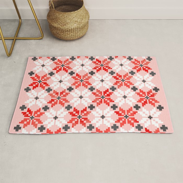 Christmas Quilt - pattern no2 Rug Gallery Image 1