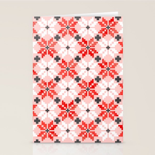 Christmas Quilt - pattern no2 Stationery Card Gallery Image 1