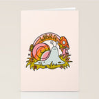 Libra Snail Stationery Card Gallery Image 2