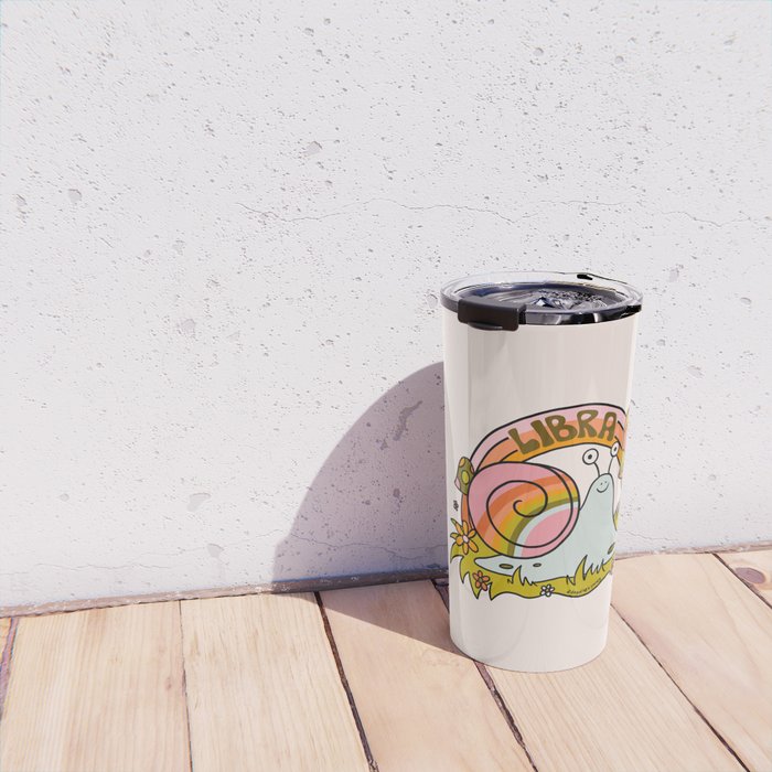 Libra Snail Travel Mug Gallery Image 4