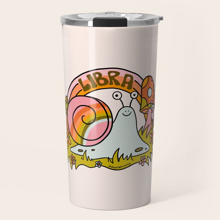 Libra Snail Travel Mug Gallery Image 1