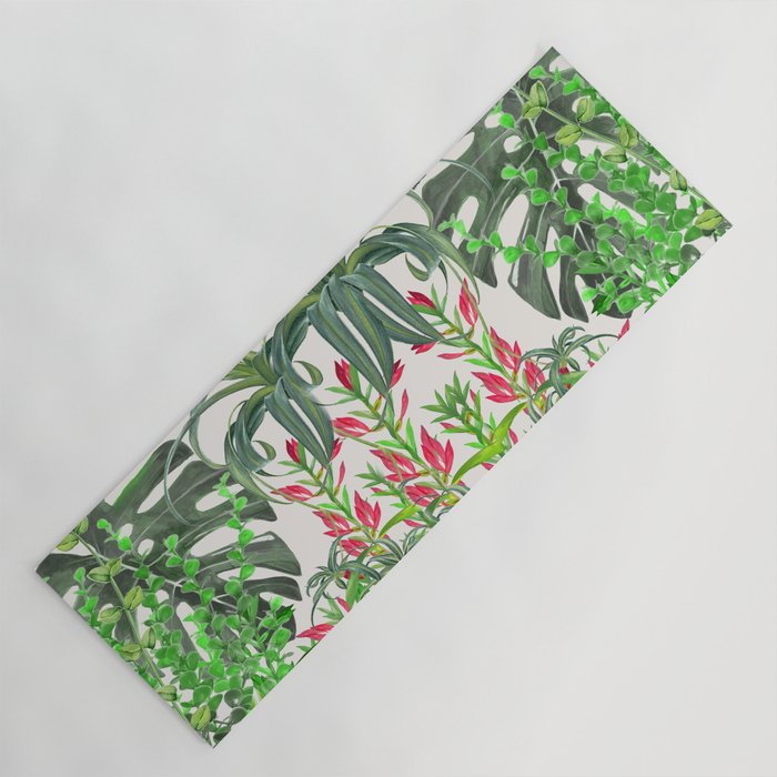Watercolor Plants III Yoga Mat Gallery Image 1