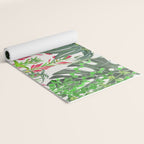 Watercolor Plants III Yoga Mat Gallery Image 2