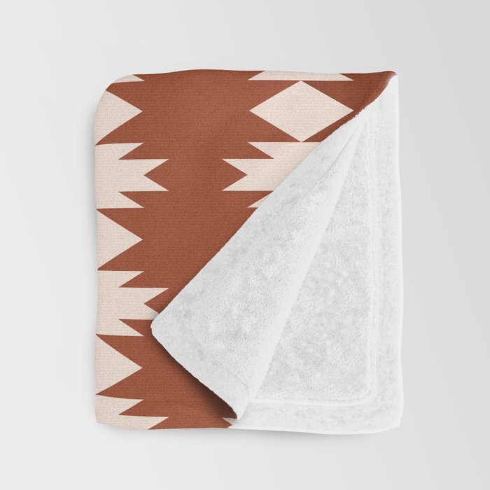 Geometric Southwestern Pattern XX Throw Blanket Gallery Image 3