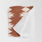 Geometric Southwestern Pattern XX Throw Blanket Gallery Image 3
