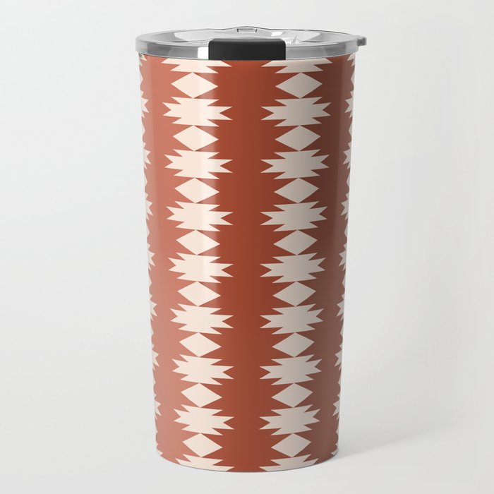 Geometric Southwestern Pattern XX Travel Mug Gallery Image 1