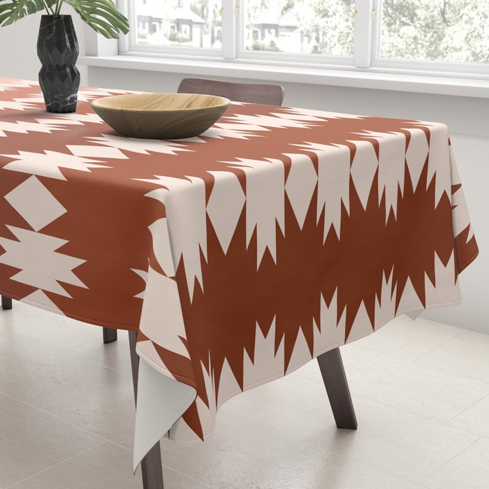 Geometric Southwestern Pattern XX Tablecloth Gallery Image 3