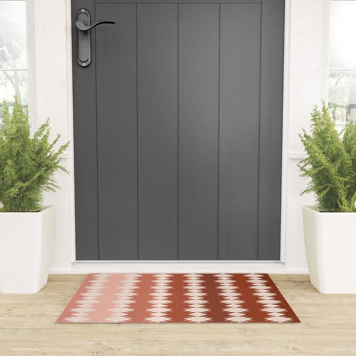 Geometric Southwestern Pattern XX Welcome Mat Gallery Image 3