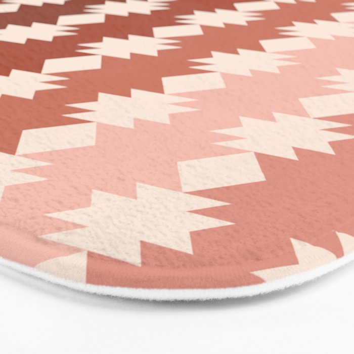 Geometric Southwestern Pattern XX Bath Mat Gallery Image 3