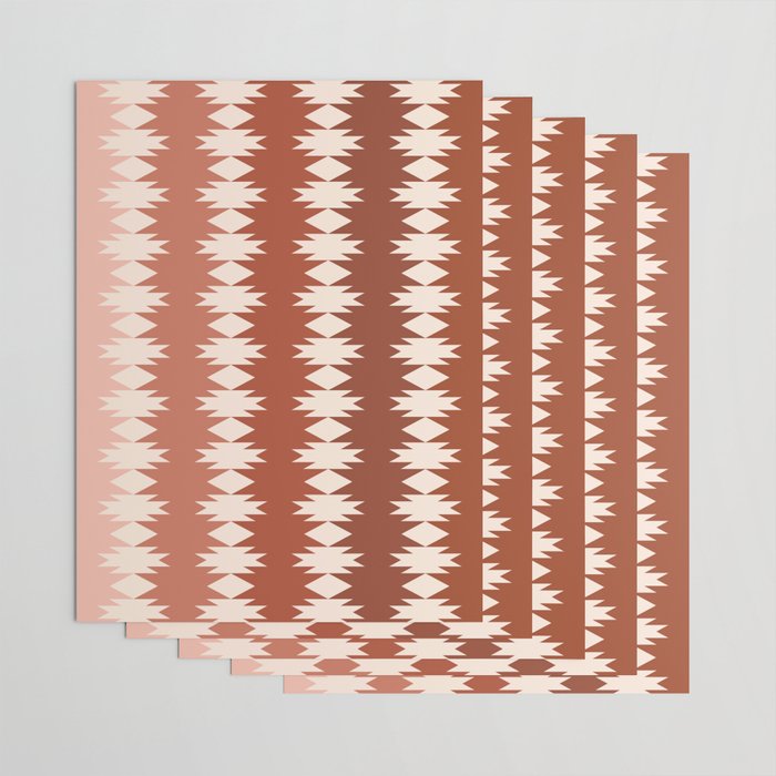 Geometric Southwestern Pattern XX Wrapping Paper Gallery Image 3