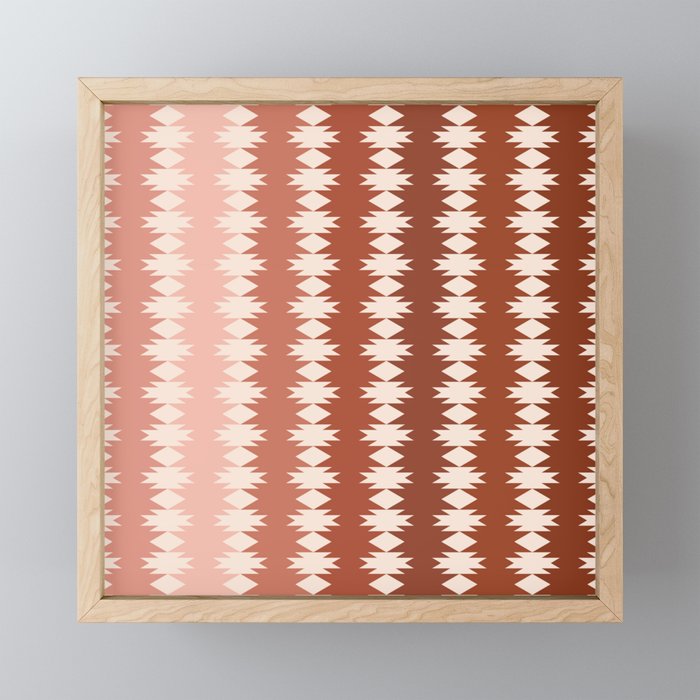 Geometric Southwestern Pattern XX Mini Art Print Gallery Image 1