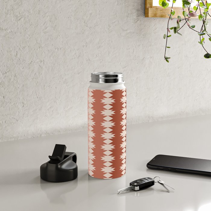 Geometric Southwestern Pattern XX Water Bottle Gallery Image 4