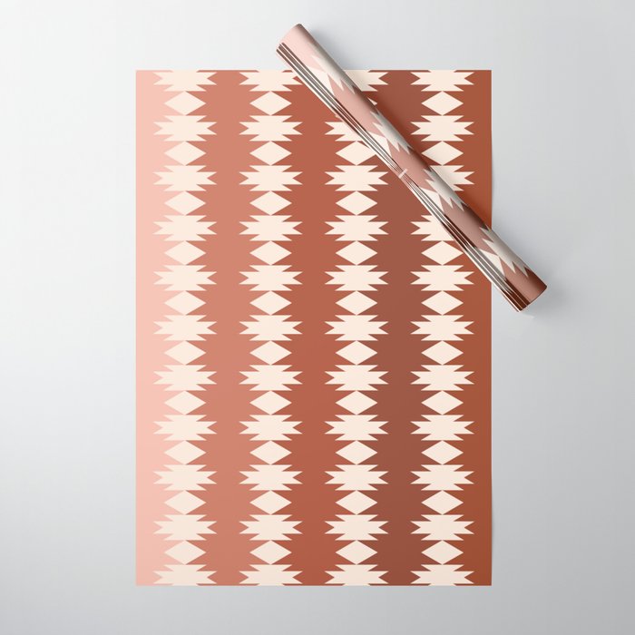 Geometric Southwestern Pattern XX Wrapping Paper Gallery Image 1