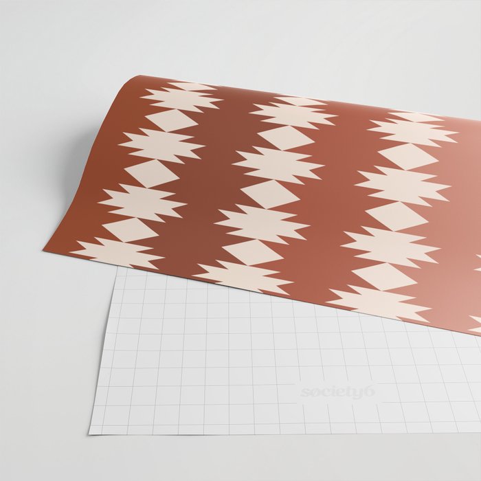 Geometric Southwestern Pattern XX Wrapping Paper Gallery Image 2
