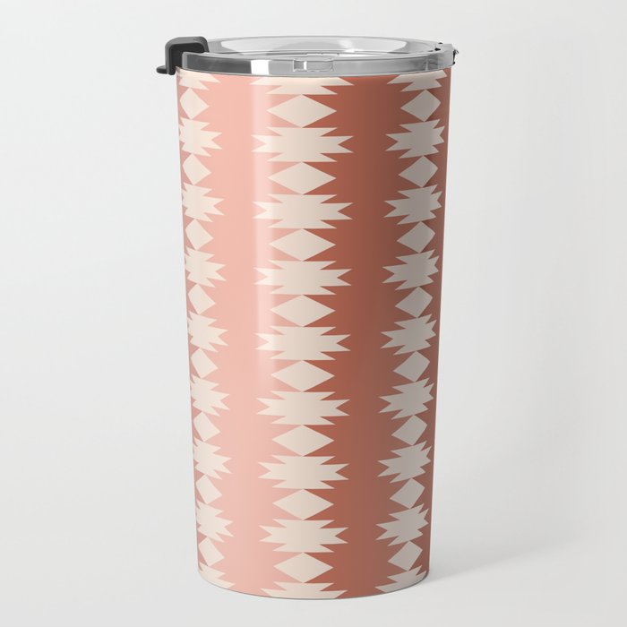 Geometric Southwestern Pattern XX Travel Mug Gallery Image 3