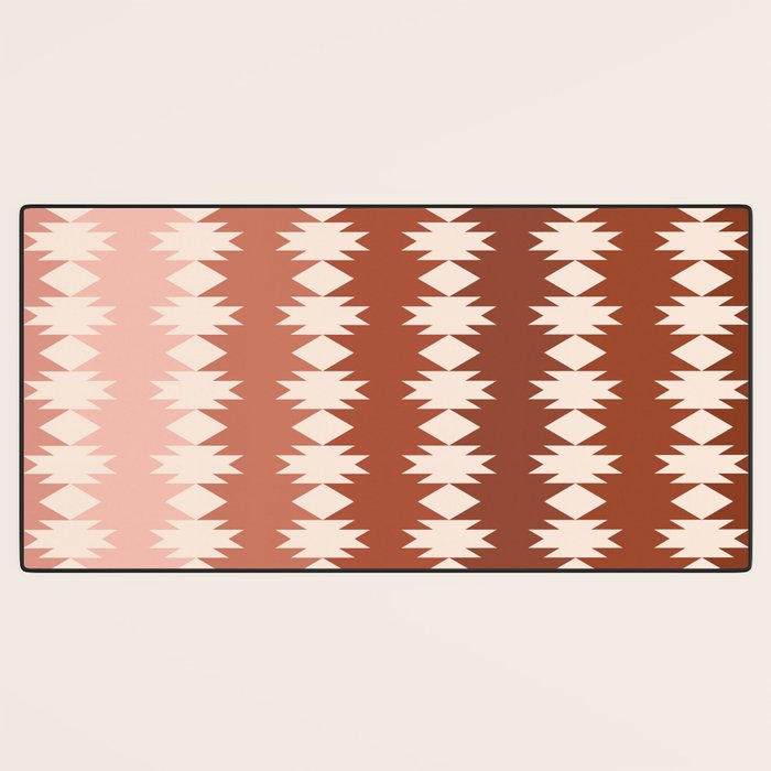 Geometric Southwestern Pattern XX Desk Mat Gallery Image 3