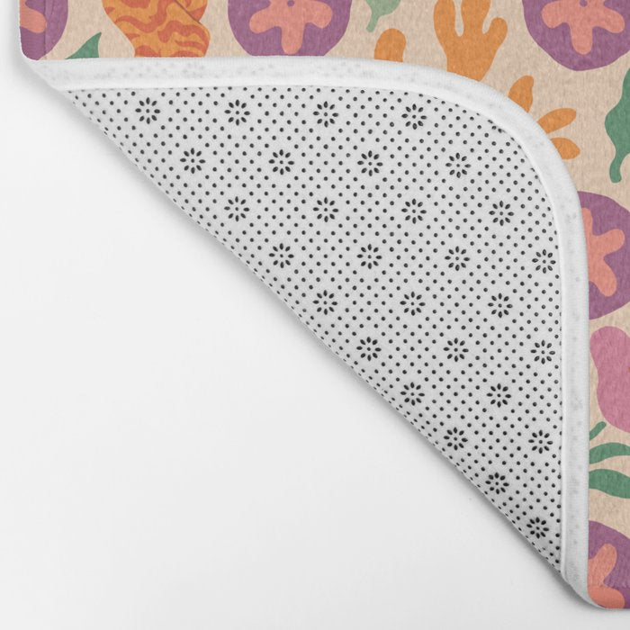 Whimsical and Fierce! // Tiger Pattern Bath Mat Gallery Image 2