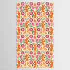 Whimsical and Fierce! // Tiger Pattern Tablecloth Gallery Image 2